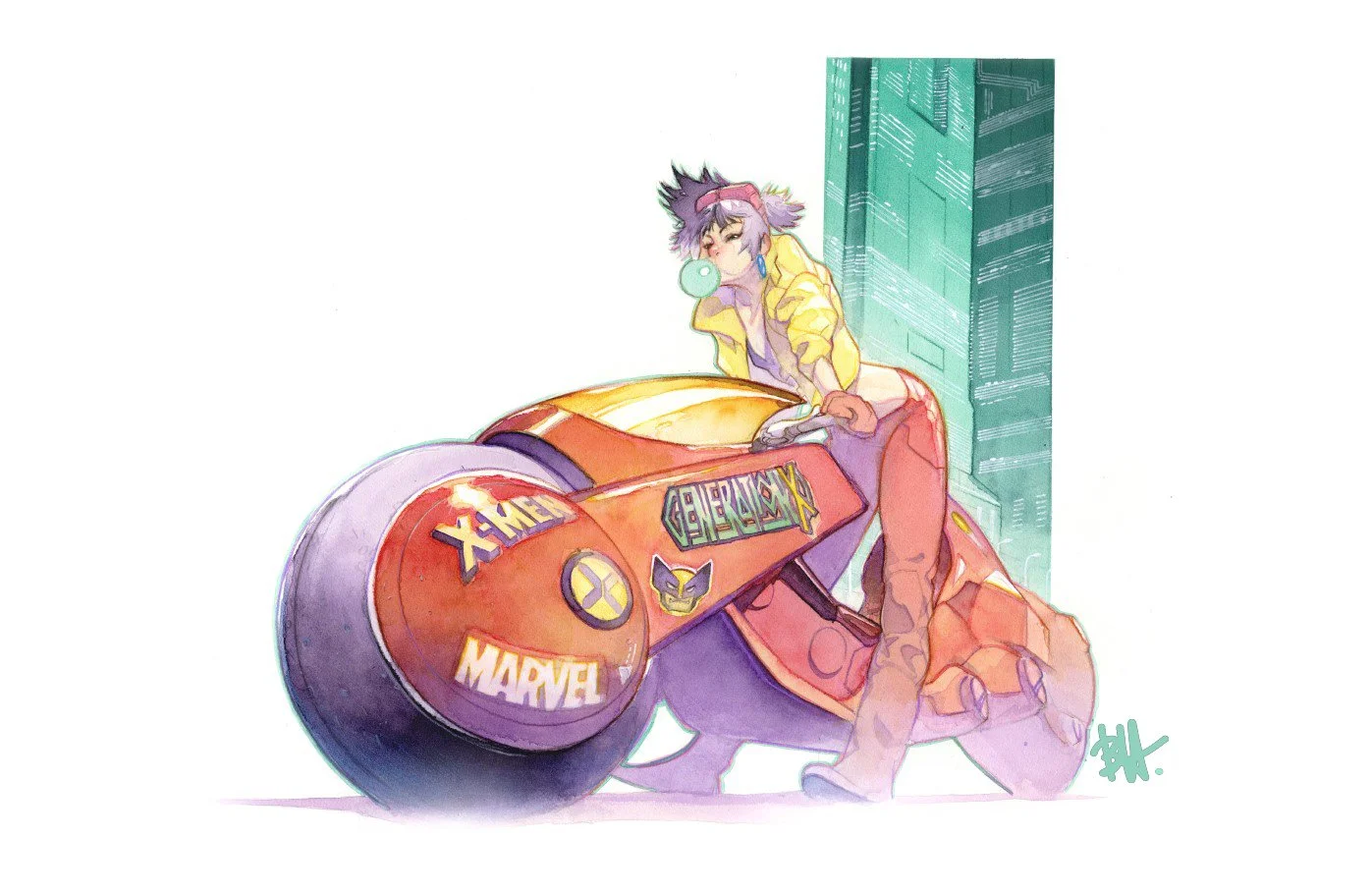Akira x Jubilee — BenHarveyArt
